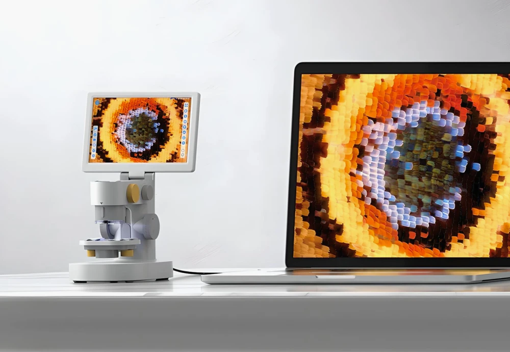 microscope with stand
