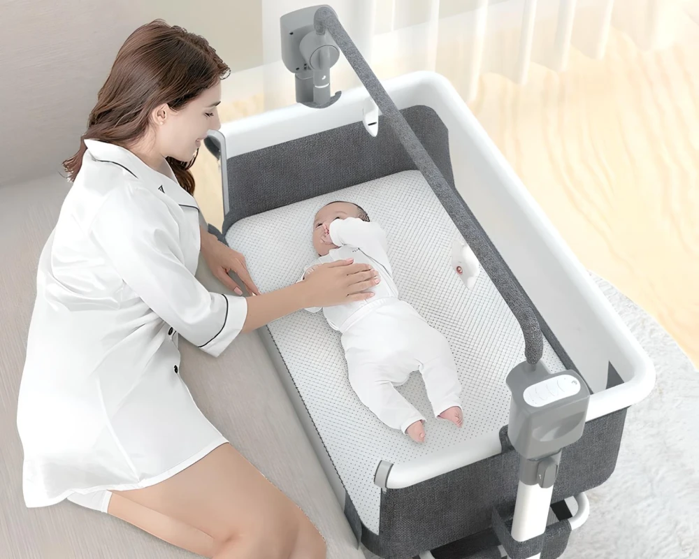 infant bassinet for bed