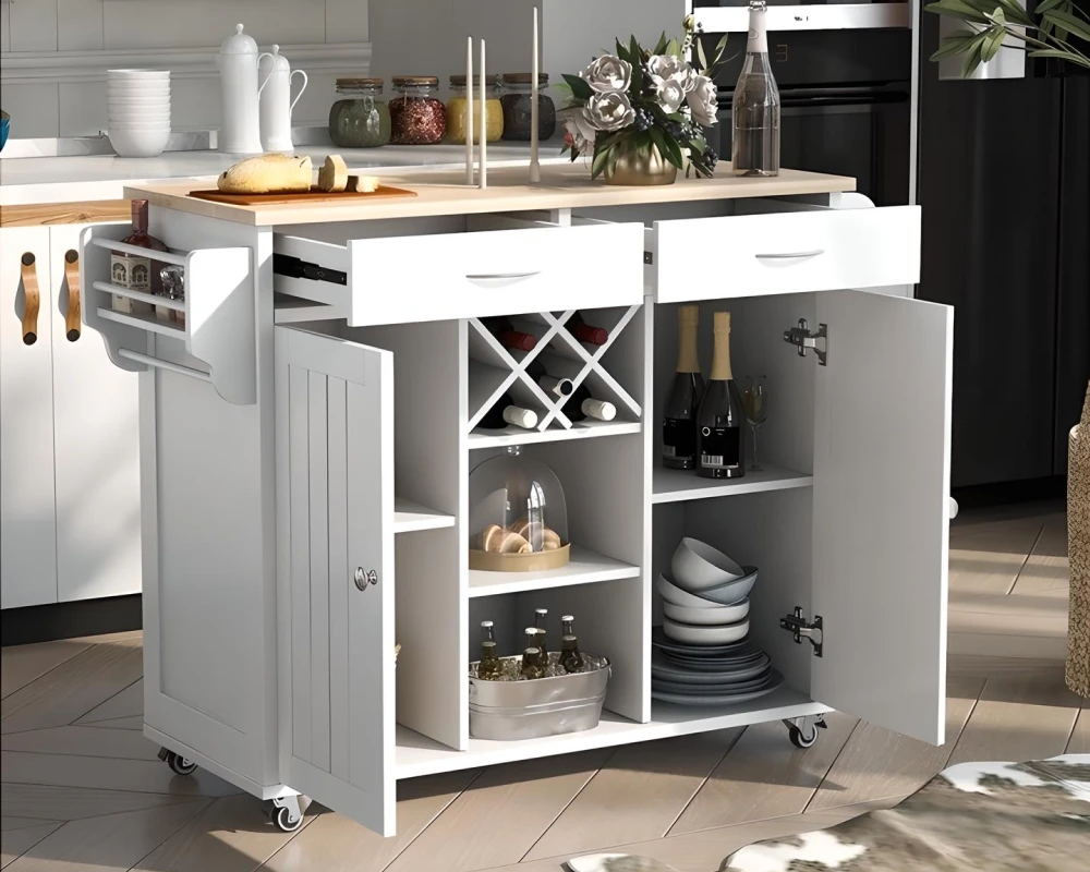 small moveable kitchen island